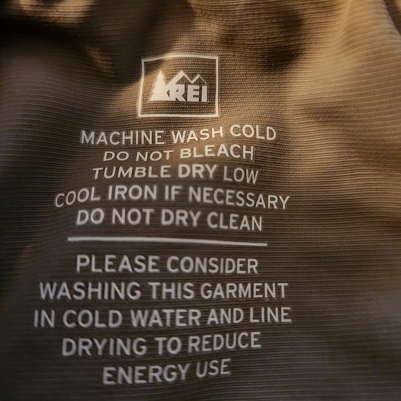 REI Pants Men's LG 34W Lightweight Hiking Zip Off Legs Relaxed Fit Pockets Olive - Picture 10 of 16